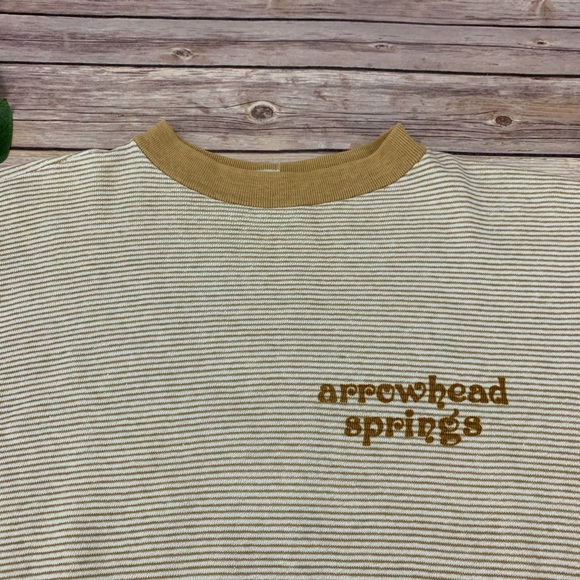 Vtg 60s Champion stripe short sleeve sweatshirt - Picture 2 of 12